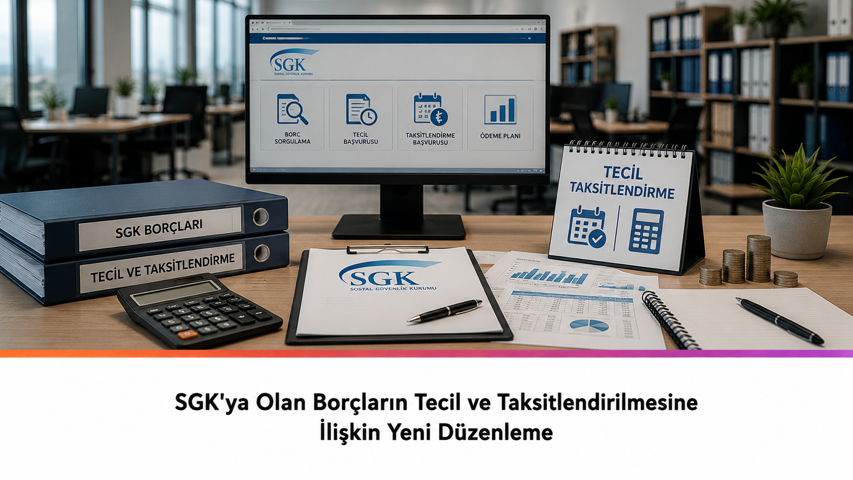 SGK'ya Olan Borçların Tecil ve Taksitlendirilmesine İlişkin Yeni Düzenleme